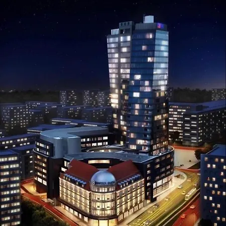 Hanza Tower Bohemia 22 Pool & Jacussi 公寓 *